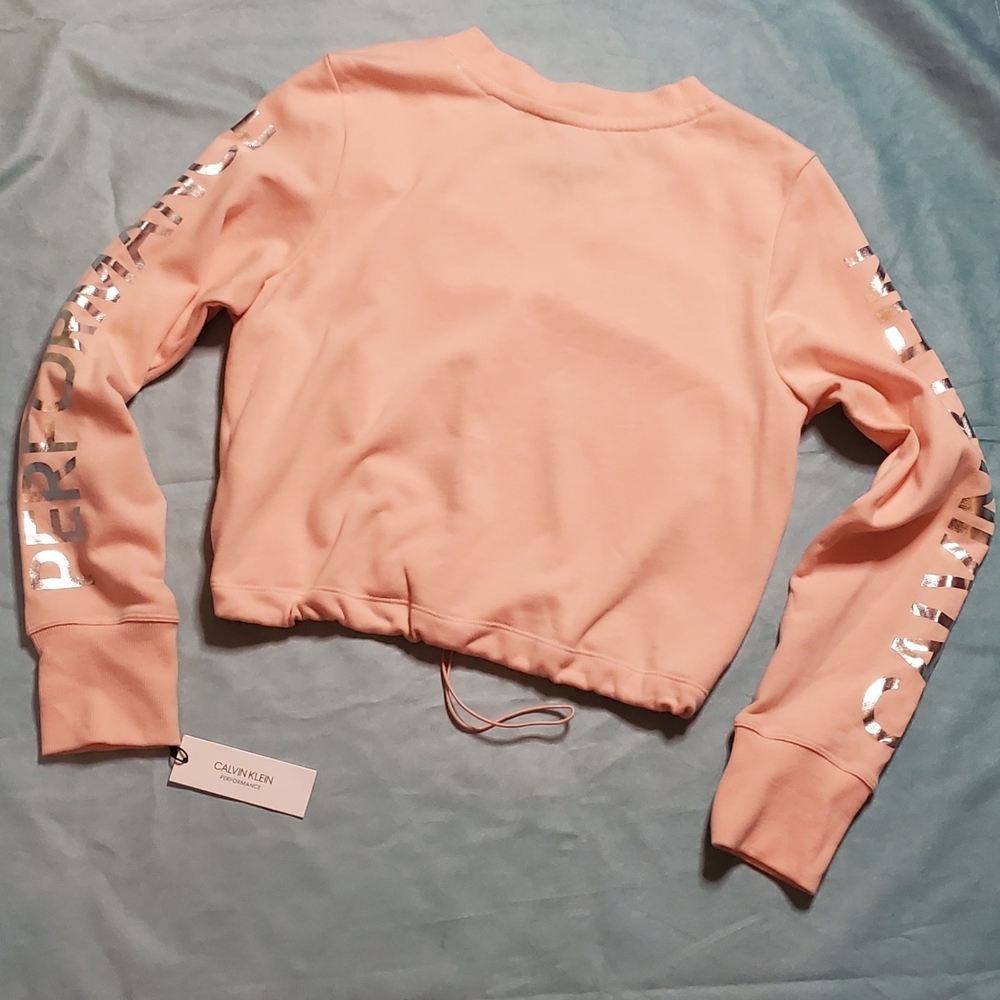 Calvin Klein Light Pink Sweatshirt - Picture 4 of 6